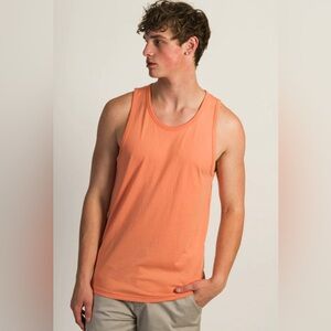 Men's Orange Tank Top